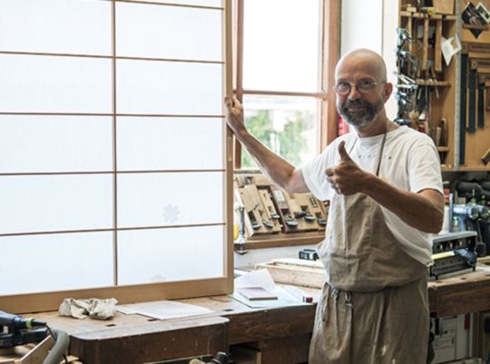 Shoji Bau Werkstatt von Stephan Bauer | © Shoji Bau | Japanische Räume und Möbel