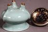 Räuchergefäß aus Japan – Celadon-Keramik mit Zierdeckel für Teezeremonie oder Meditation Räuchergefäß aus Japan – Celadon-Keramik mit Zierdeckel für Teezeremonie oder Meditation