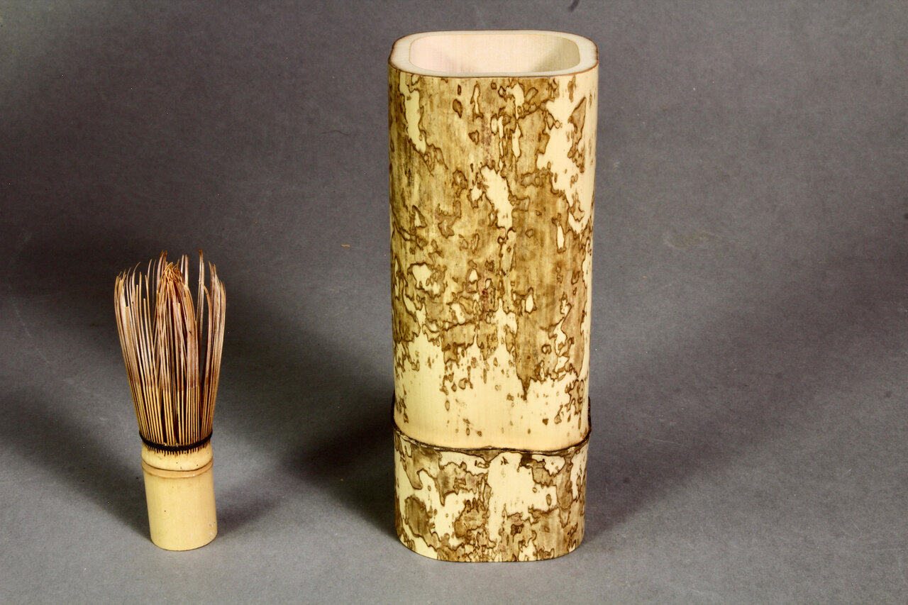 Bambusvase - Traditionelle japanische Dekoration | Shoji Bau
