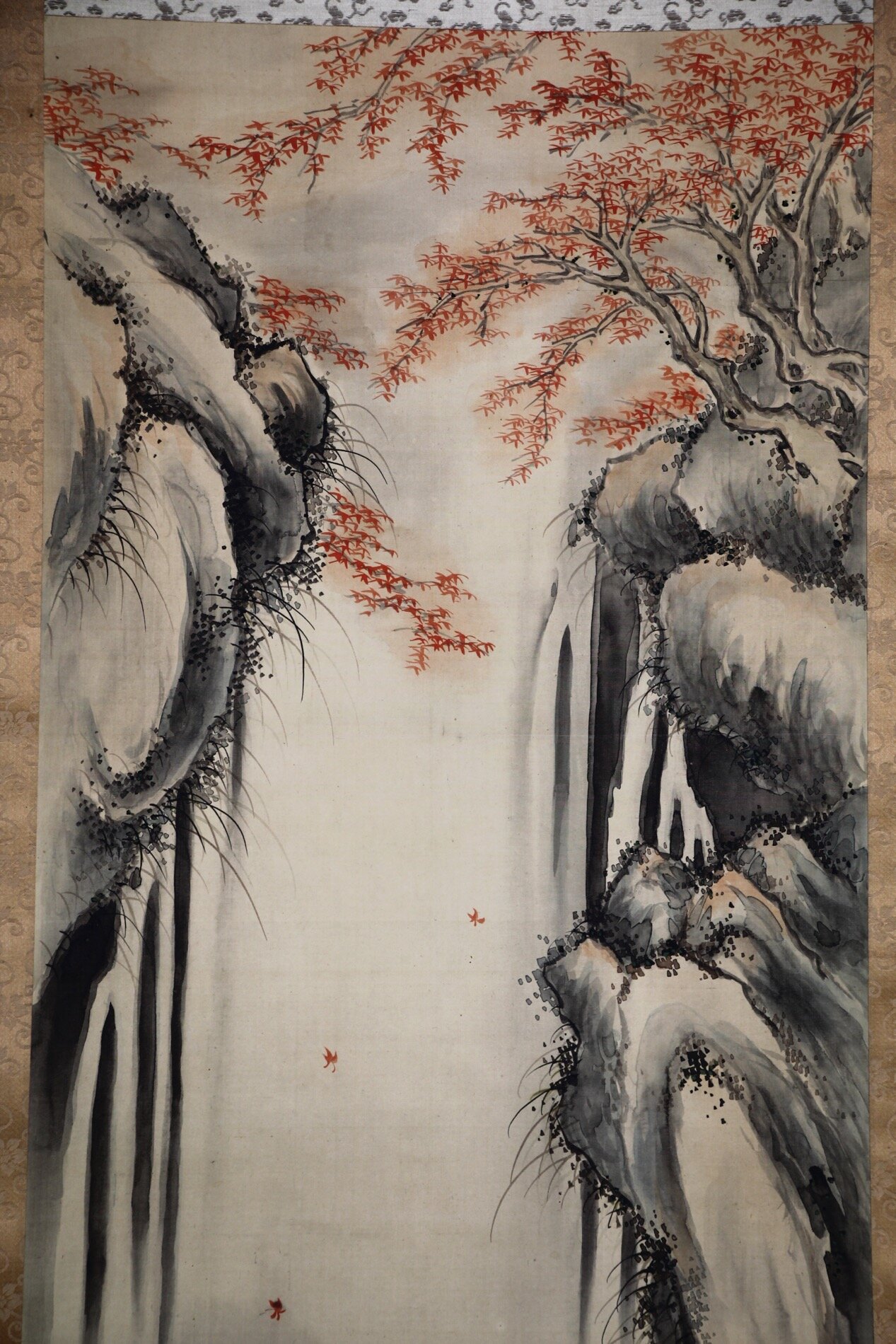 Japanisches Rollbild "Wasserfall von Yoro" online kaufen
