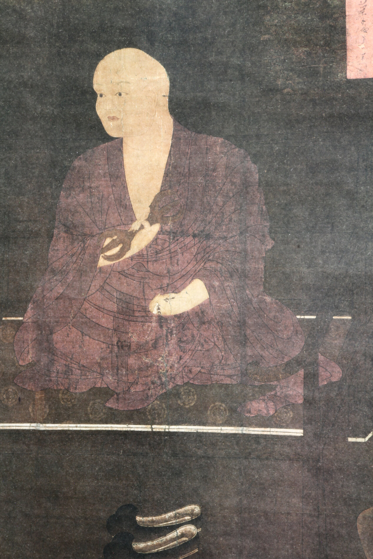 Japanisches Rollbild "Kobo Daishi" online kaufen