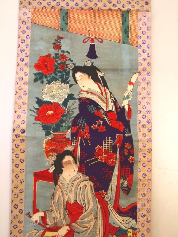 Japanese scroll painting