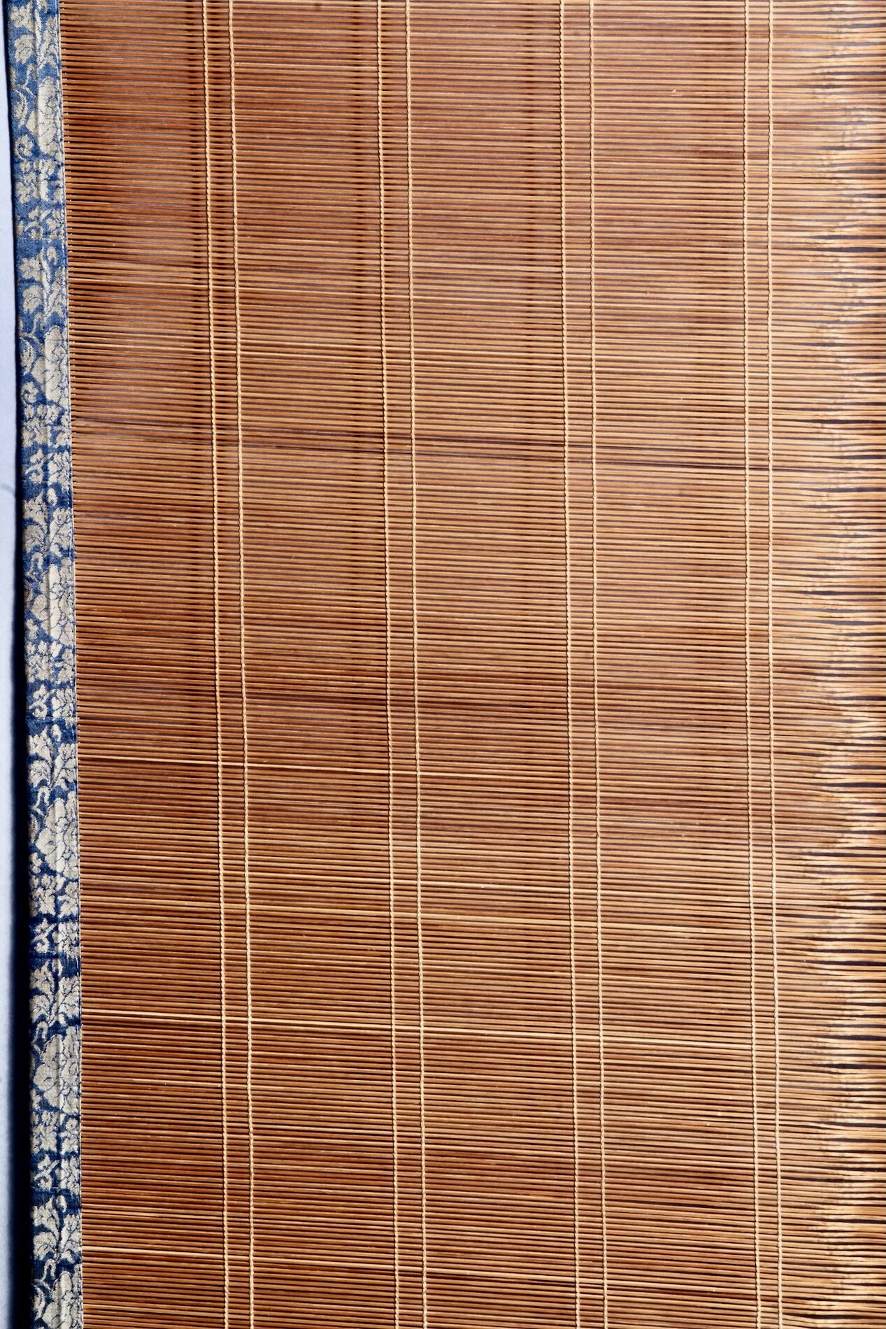 Vintage Sudare Bambusrollo aus Japan, ca. 1950