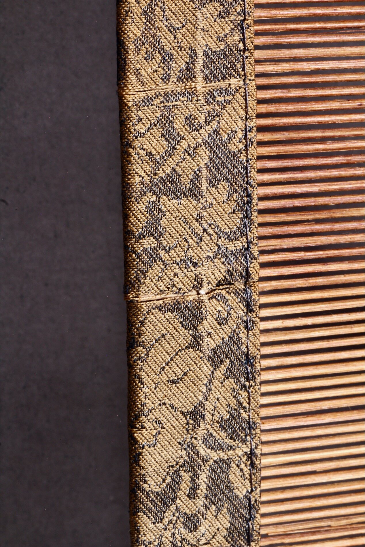 Vintage Sudare Bambusrollo aus Japan, ca. 1950
