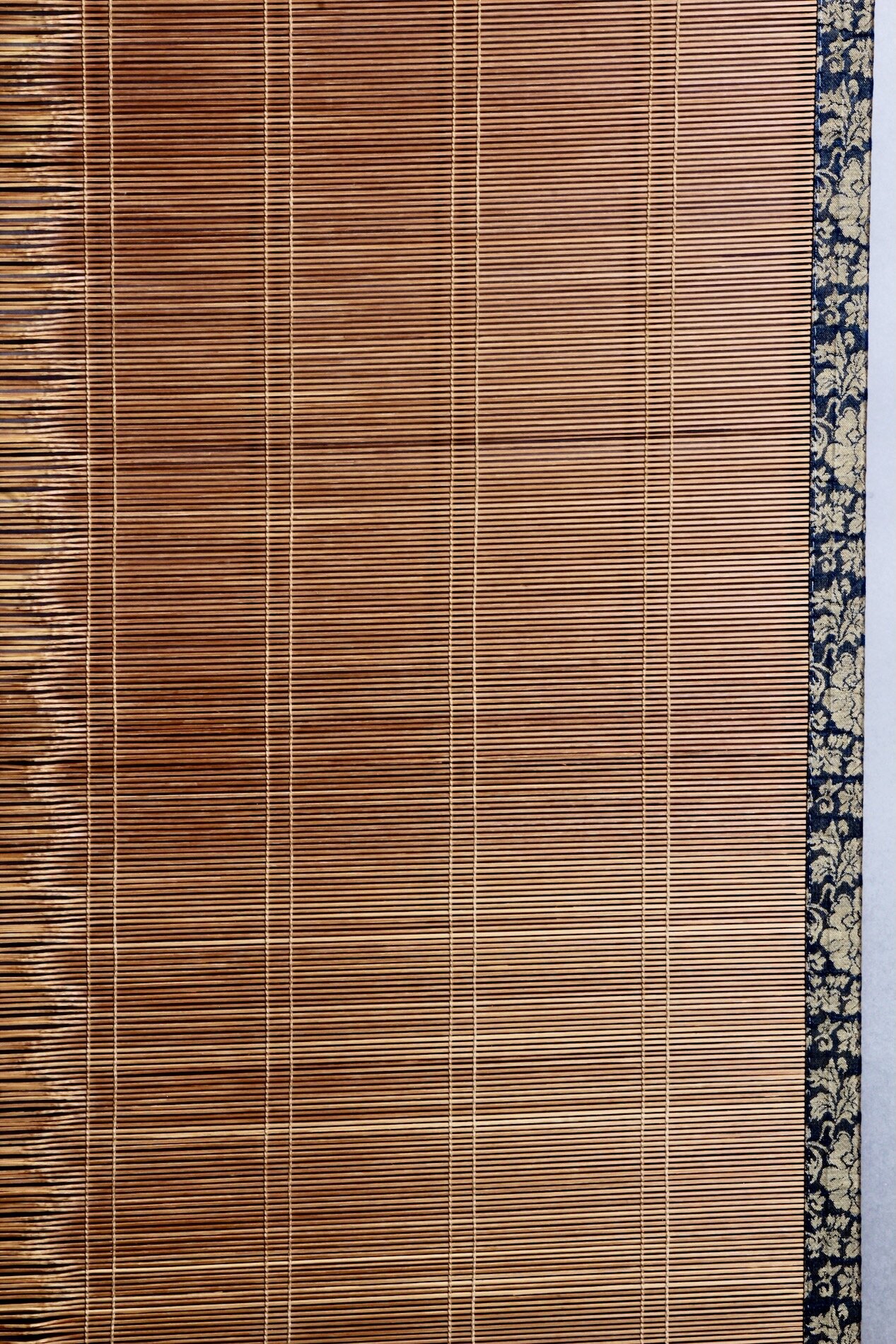 Vintage Sudare Bambusrollo aus Japan, ca. 1950