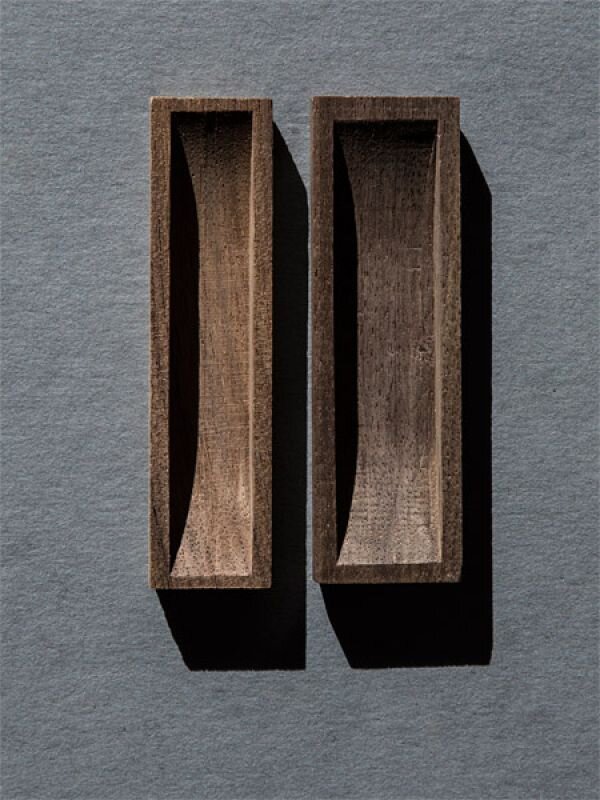 Hikite Made of Walnut – Recessed Handle for Shoji | Shoji Bau
