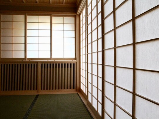Japanische Einrichtung mit Tatami Matten | © Shoji Bau | Japanische Räume und Möbel